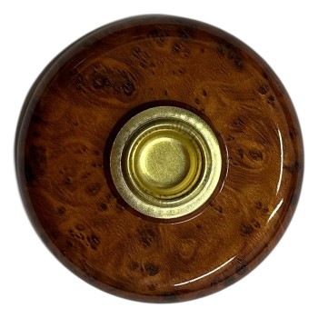 Apoio De Espigão Para Violoncelo Dasons Marrom Bolachão